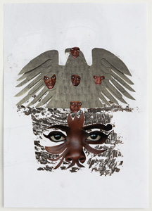Anna Fasshauer Ohne Titel Collage auf Papier 30 x 21 cm 2008 